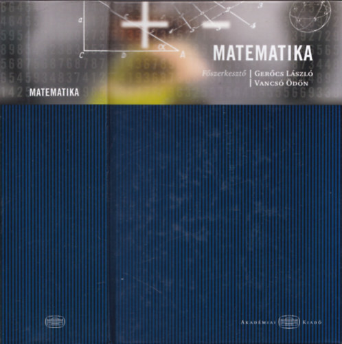Vancsó Ödön Gerőcs László - Matematika - Akadémiai kézikönyvek