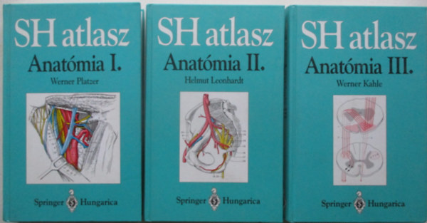 Werner Platzer - Sh atlasz-anat�mia I-III.