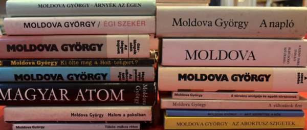 Moldova Gy�rgy - 15 db Moldova Gy�rgy k�nyv