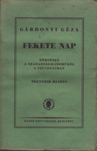 Grdonyi Gza - Fekete nap