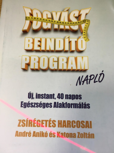 Katona Zoltn Andr Anik - Fogyst beindt program napl