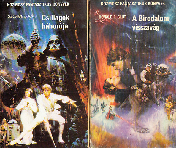 Donald F. Glut; George Lucas - A Birodalom visszav�g + Csillagok h�bor�ja (2 m�)