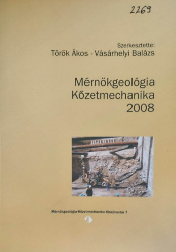 Trk kos - Vsrhelyi Balzs - Mrnkgeolgia-Kzettechnika 2008