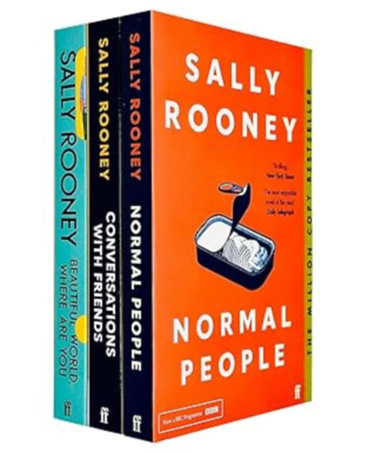 Sally Rooney - Sally Rooney Collection 3 Books Set-Conversations with Friends, Normal People & Beautiful World, Where Are You