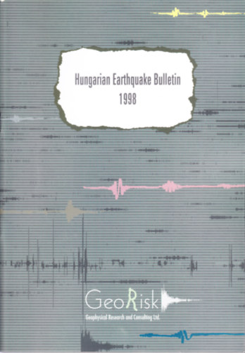 Tth Lszl - Mnus Pter - Zsros Tibor - Hungarian Earthquake Bulletin 1998