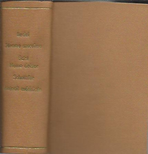 Maurice Bedel; Szini Gyula; Arthur Schnitzler - Jerome szerelme szekon - Homo doktor kisrlete - Hajnali mrkzs / egybektve/