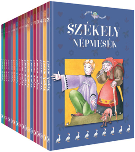 Kossuth Kiadó - Népek meséi sorozat, 1-18.