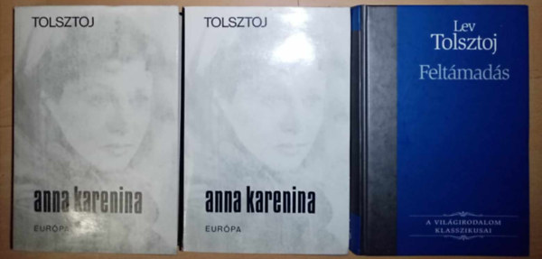 Lev Tolsztoj  (??? ???????) - Anna Karenina 1-2. (???? ????????) + Feltmads (???????????) - 2 m 3 ktetben