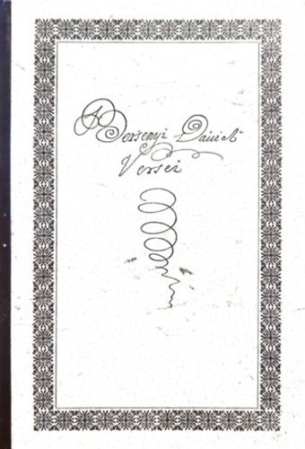 Merényi Oszkár - Berzsenyi Dániel 1808-i versgyűjteménye