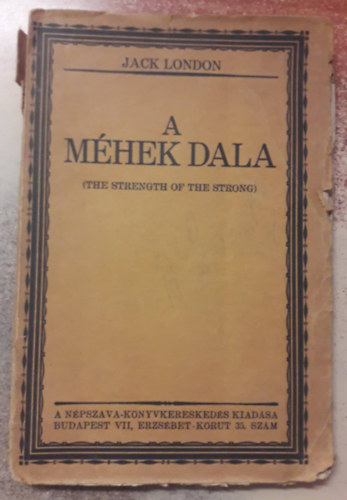 Jack London - A m�hek dala