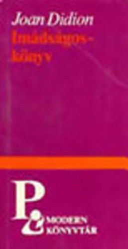 Didion Joan - Im�ds�gos-k�nyv