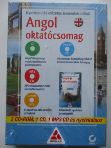 Angol nyelvi oktatócsomag