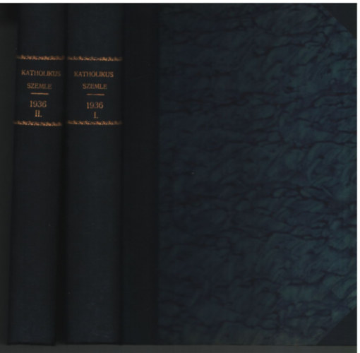 T�ri B�la - Katolikus szemle 1936 I-II. k�tet