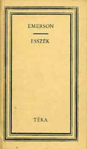 Ralph Waldo Emerson - Esszk