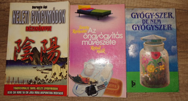 Janette Rainwater, Berente �gi - 3 k�nyv az alternat�v gy�gy�szatr�l: Gy�gy-szer, de nem gy�gyszer, Az �ngy�gy�t�s m�v�szete, Keleti gy�gym�dok k�zik�nyve