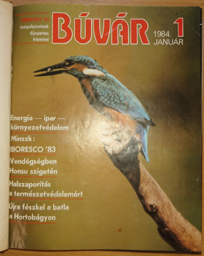 A B�v�r magazin 1984-es �vfolyama egy k�tetbe k�tve