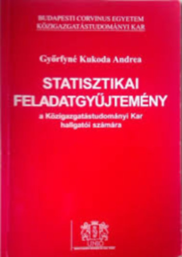 Gyorfyn�kukoda Andrea - Statisztikai feladatgy�jtem�ny