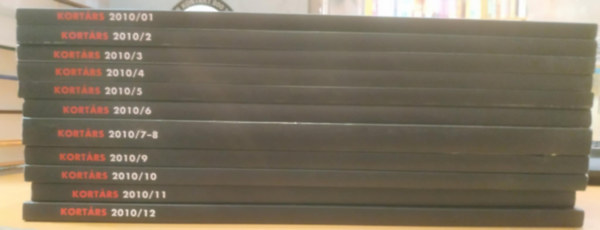 Ambrus Lajos - Kort�rs irodalmi �s kritikai foly�irat 2010 54. �vfolyam, teljes �vad, 11 db.