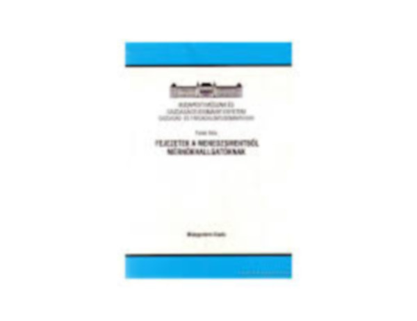 Pataki B�la - Fejezetek a menedzsmentb�l m�rn�khallgat�knak