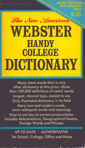 The new american Webster handy college dictionary