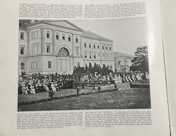 Magyarorsz�g a millenium idej�ben (Magyar Kir�lyi �llamvasutak aj�nd�ka) - t�bbnyelv�