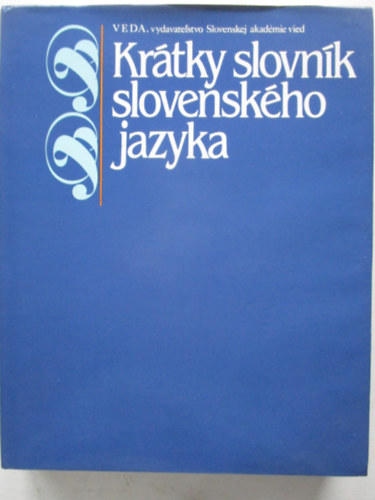 Krtky slovnk slovenskho jazyka