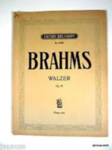 Johannes Brahms - Walzer Op. 39 Nr. 15