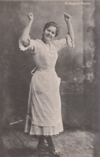 M. Harmat Hedvig (képeslap)