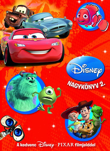 Disney Pixar Nagyknyv 2 - A kedvenc Disney, Pixar filmjeiddel