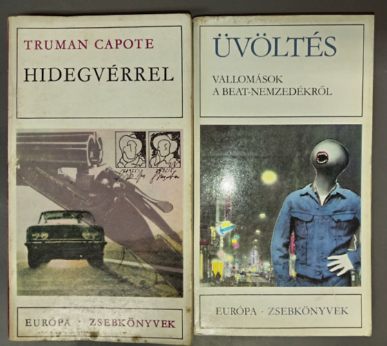 Sükösd Mihály válogatta Truman Capote - Hidegvérrel + Üvöltés - Vallomás a Beat nemzedékről (Aurópa Zebkönyvek 2 kötet)