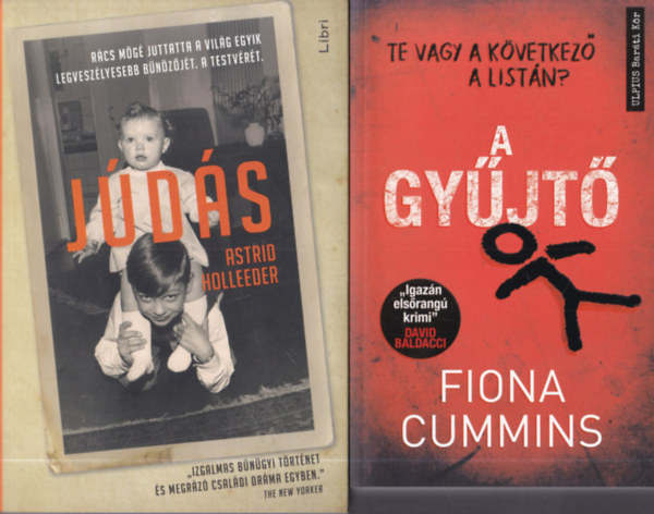 2 db krimi: Júdás + A gyűjtő