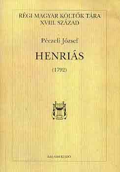 Péczeli József - Henriás (1792)