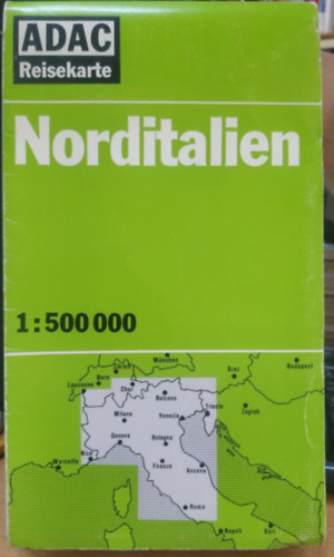 Kmmerly+Frey - ADAC: Reisekarte - Norditalien 1:500.000