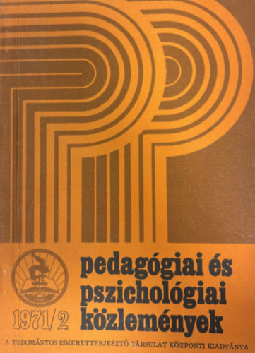 Pedag�giai �s Pszichol�giai K�zlem�nyek 1971/2.
