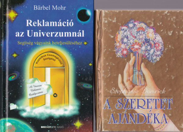 Dr. Frank D. Cardelle - 4 db vall�si k�nyv: A szeretet aj�nd�ka + Reklam�ci� az Univerzumn�l + A szeretet kisk�nyve + Meghalni a vil�gnak