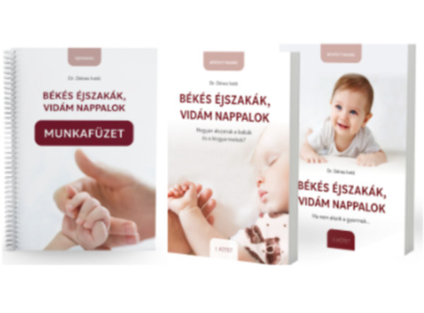Dr. Dnes Ivett - Bks jszakk, vidm nappalok I-II. + munkafzet (3 ktet)