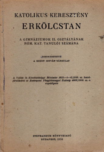 Katolikus keresztény erkölcstan