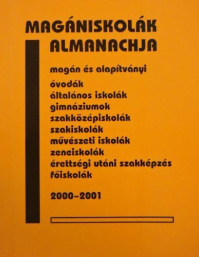 MAG�NISKOL�K ALMANACHJA 2000 - 2001