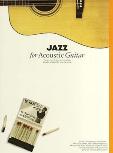 by Various  (Author) - Jazz for Acoustic Guitar  -   Twenty Two All Time Jazz Standards Specially Arranged for Acoustic Guitar