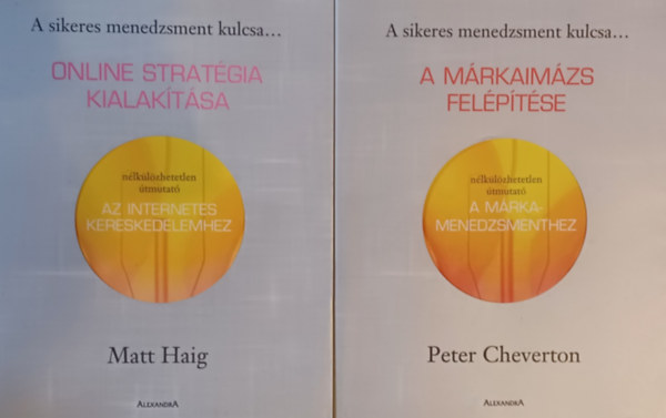 Matt Haig Peter Cheverton - A mrkaimzs felptse - Nlklzhetetlen tmutat a pnzgyi  menedzsmenthez + Online stratgia kialaktsa - nlklzhetetlen tmutat az internetes kereskedelemhez (2 m)