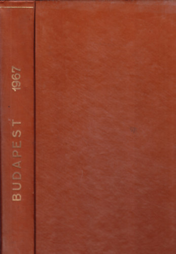 Budapest - A f�v�ros foly�irata 1967