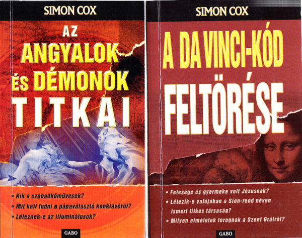 Simon Cox - A Da Vinci-k�d felt�r�se + Az Angyalok �s D�monok titkai