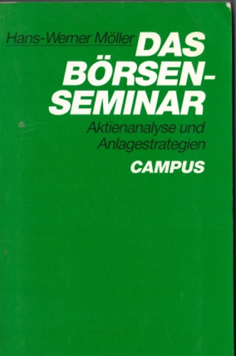 Hans-Werner Mller - Das Brsen-Seminar