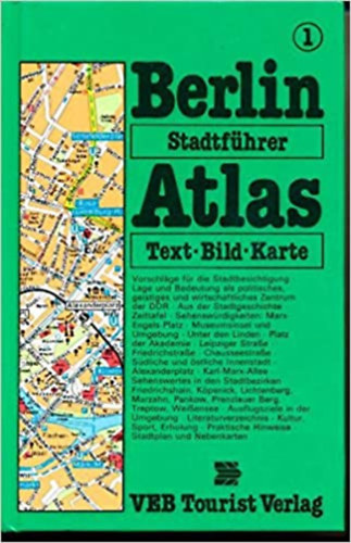 Klaus Weise - Tourist Stadtfhrer-Atlas Berlin -Text-Bild-Karte