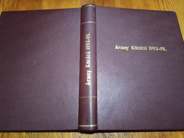 Tbb szerz - Arany Ktt 1993-1995