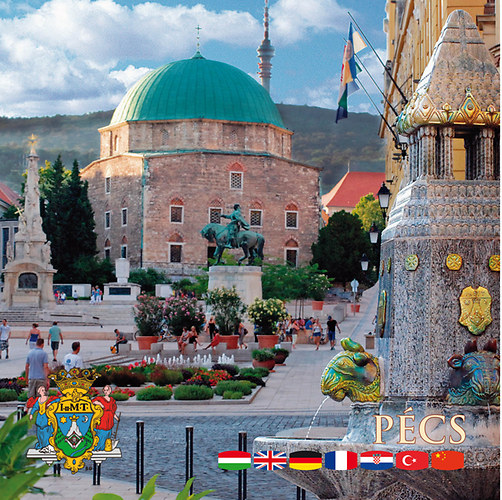 Pécs - magyar, angol, német, francia, horvát, török, kínai