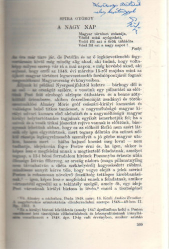 Luk�csy S�ndor-Varga J�nos Spira Gy�rgy - Pet�fi �s kora - A nagy nap - K�l�nlenyomat - Dedik�lt