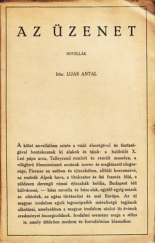 Ijjas Antal - Az zenet