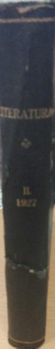 Dr.Supka Gza  (Szerk) - Literatura. Beszmol a szellemi letrl 1927. II. vfolyam 1-12. szm egybektve