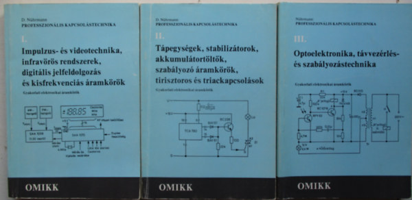 D. N�hrmann - Professzion�lis kapcsol�stechnika I-II-III. (3 k�tet)